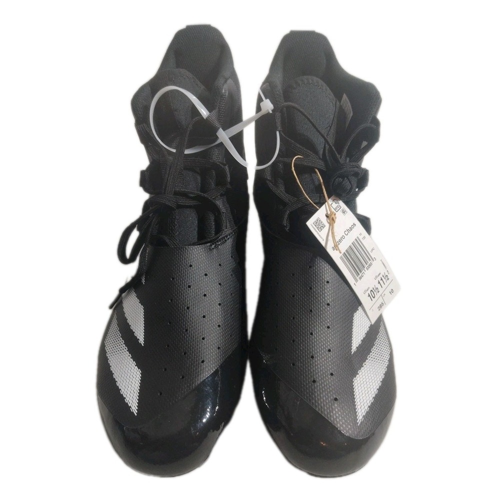 Size 10.5 Mens‎ Adidas Adizero Chaos Black Lineman Football Cleats New